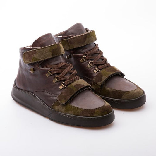 NERO - BROWN & KHAKI - CALF LEATHER & SUEDE - jameswhite001