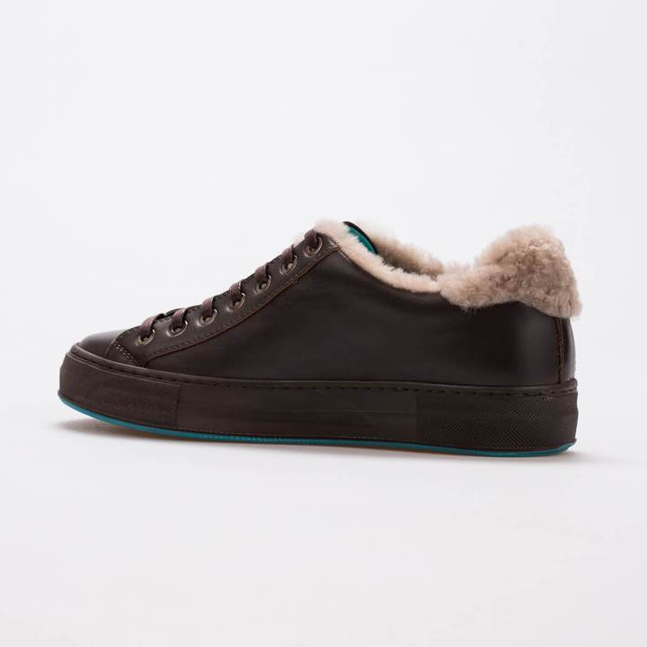 NIKKI – LEATHER & FUR BROWN - jameswhite001