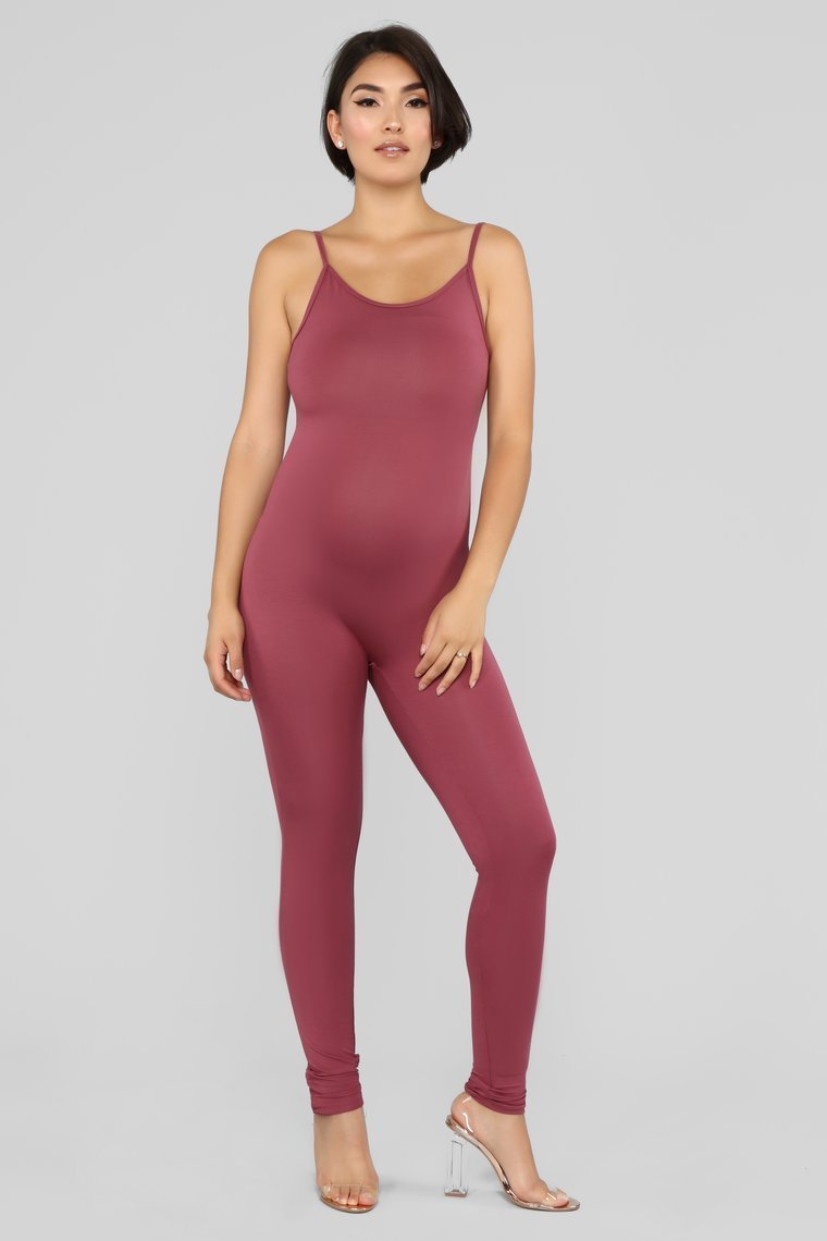 Nova Season Jumpsuit - Marsala - jameswhite001