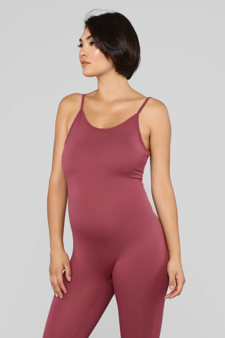 Nova Season Jumpsuit - Marsala - jameswhite001