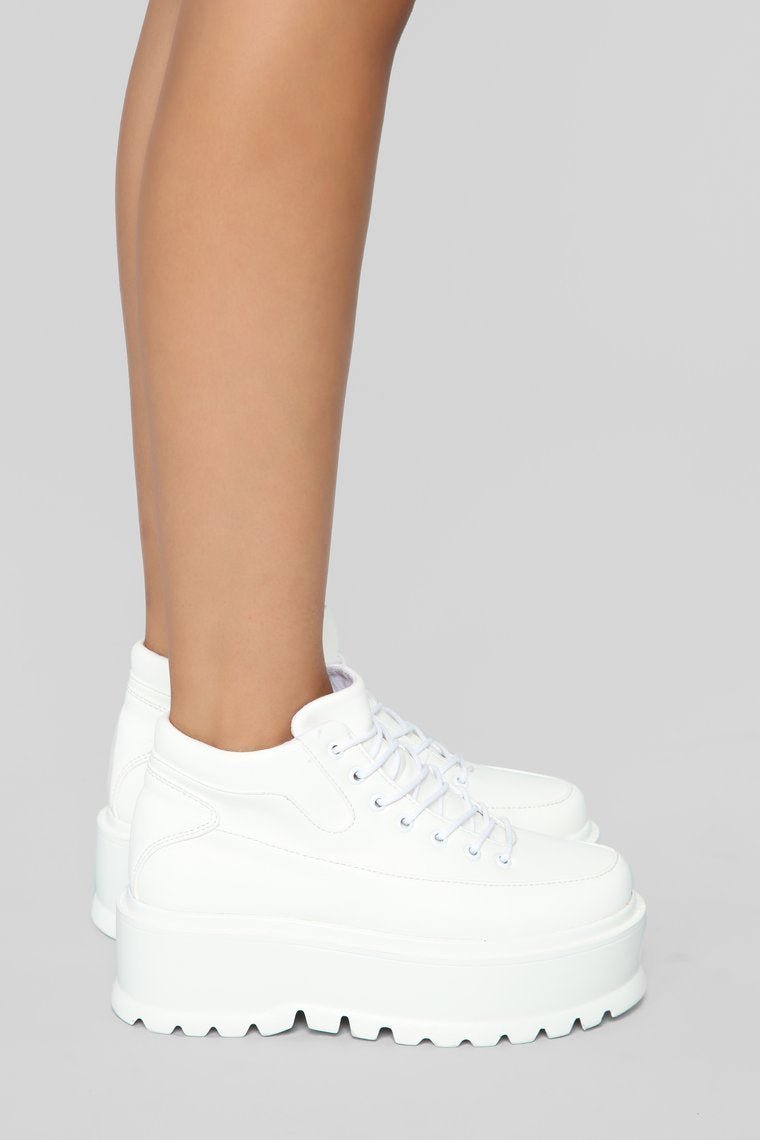 Oblige To This Sneaker - White - jameswhite001