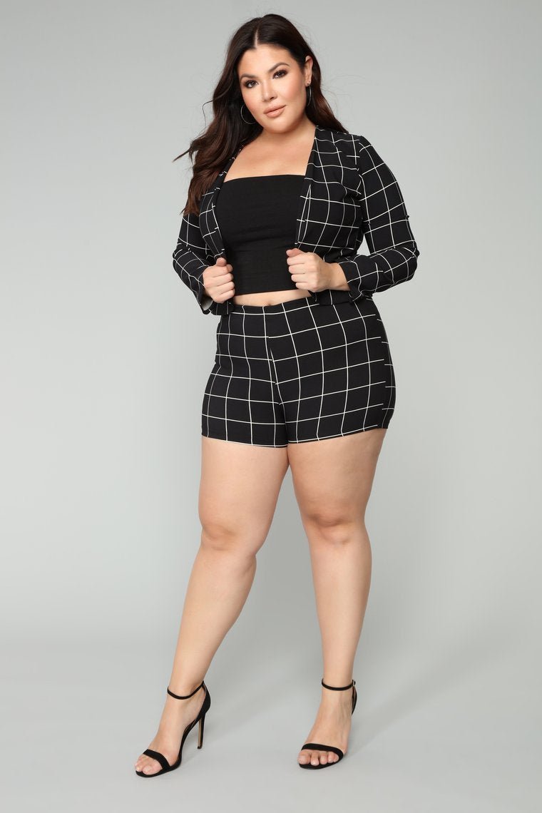 On The Line Blazer - Black - jameswhite001