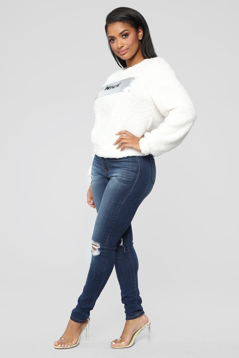 On The Naughty List Top - Ivory - jameswhite001