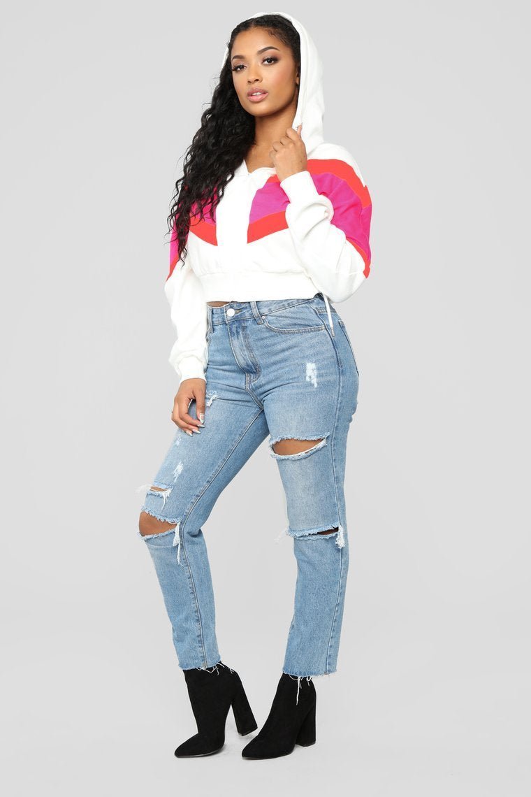 One Last Time Jacket - White/Combo - jameswhite001