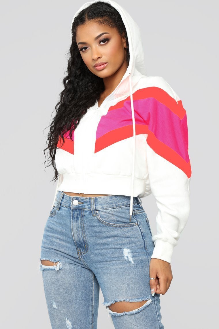 One Last Time Jacket - White/Combo - jameswhite001