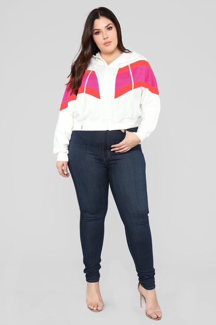 One Last Time Jacket - White/Combo - jameswhite001