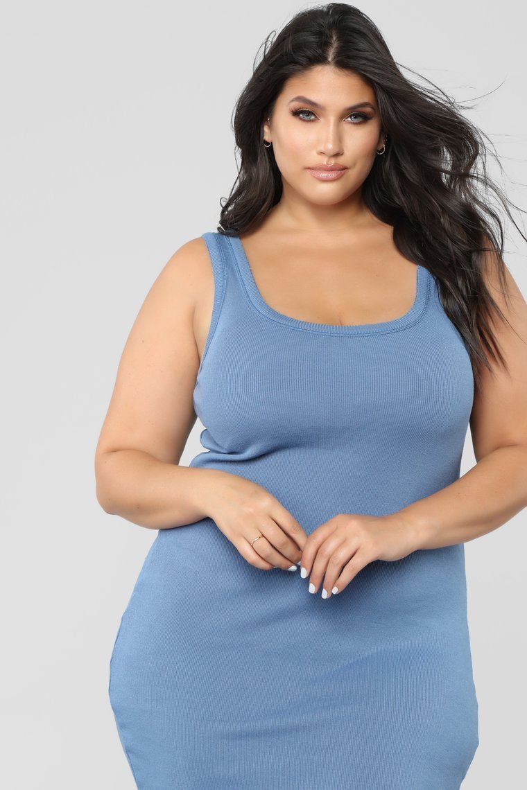 One Of The Boys Dress - Denim - jameswhite001