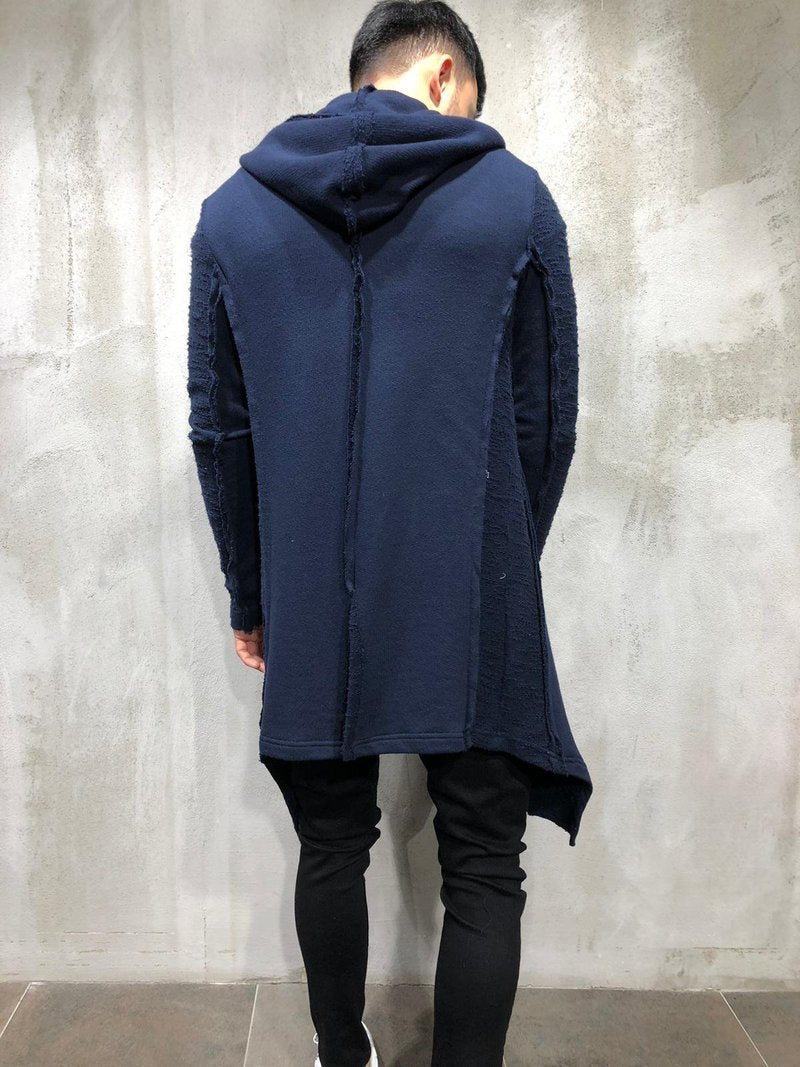 OVERSIZED HOODED CARDIGAN 3986 - jameswhite001