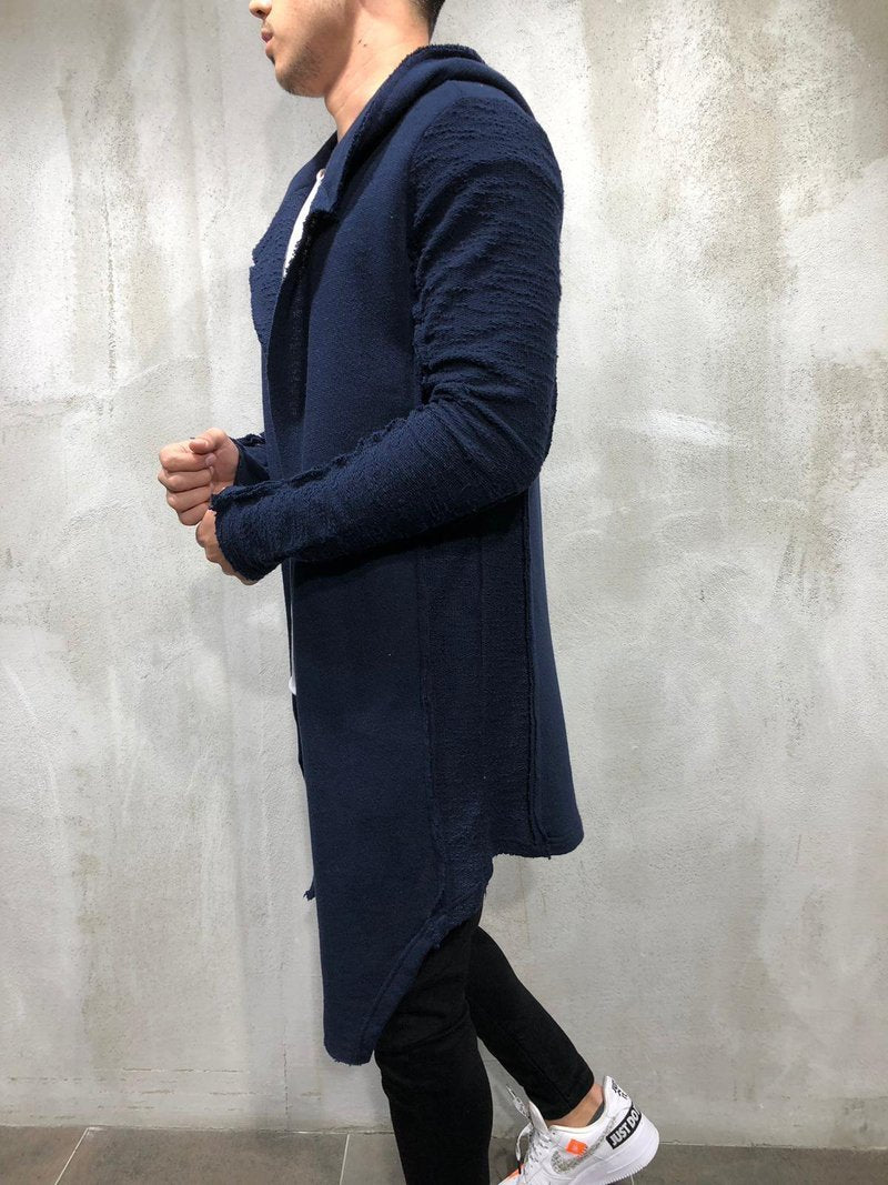 OVERSIZED HOODED CARDIGAN 3986 - jameswhite001