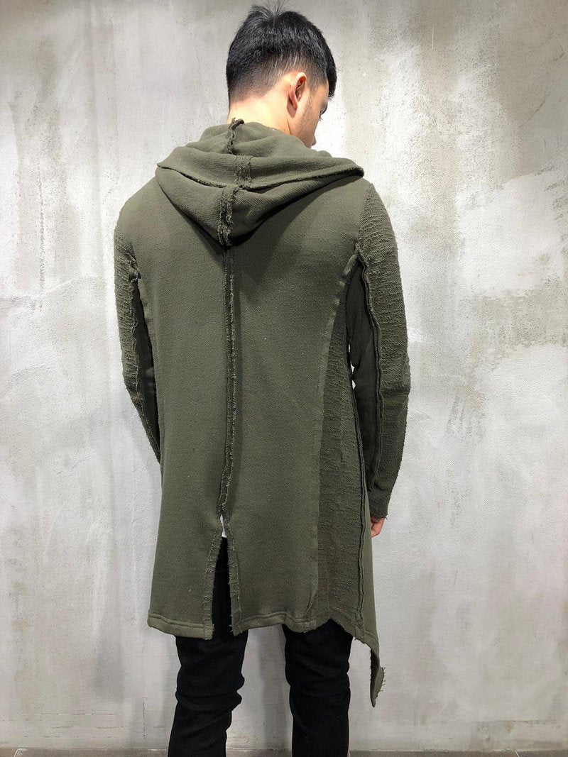OVERSIZED HOODED CARDIGAN 3987 - jameswhite001
