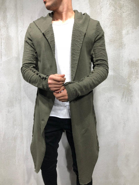 OVERSIZED HOODED CARDIGAN 3987 - jameswhite001