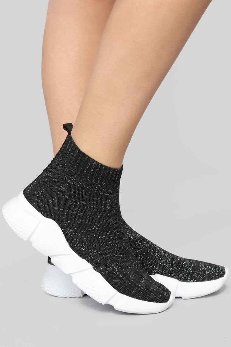 Overtime Slip On Sneaker - Black/Multi - jameswhite001