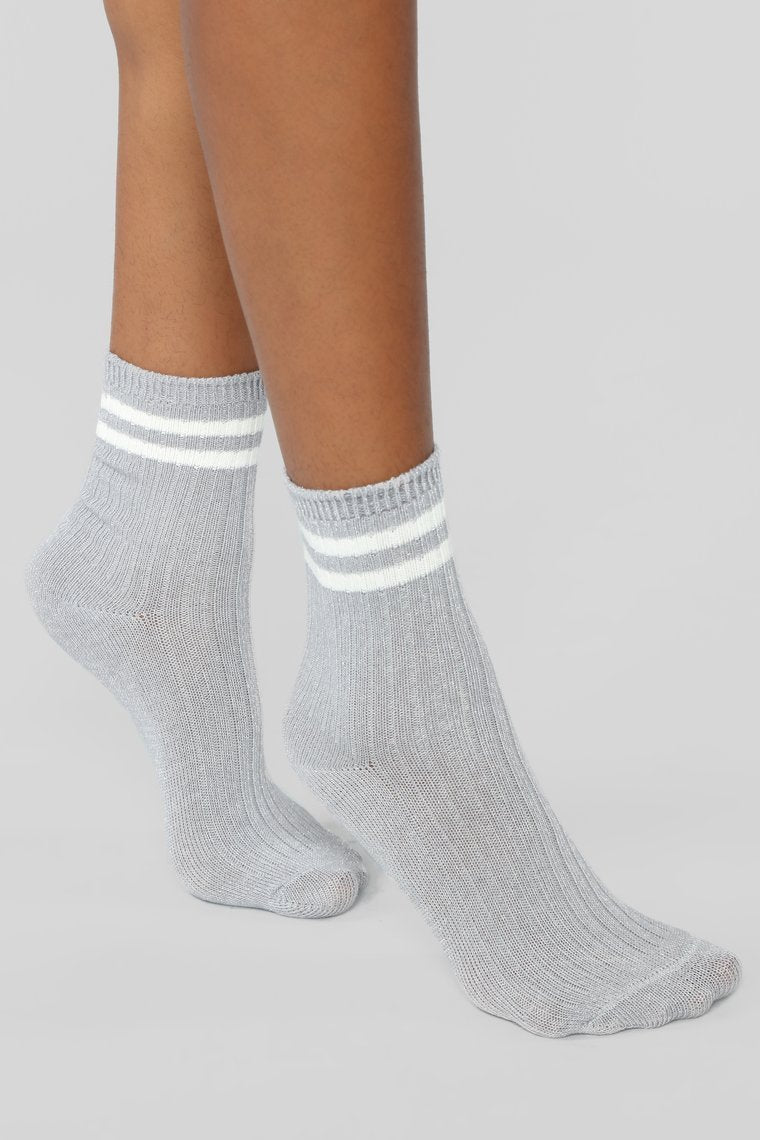 Part Of The Crew Socks - Grey - jameswhite001