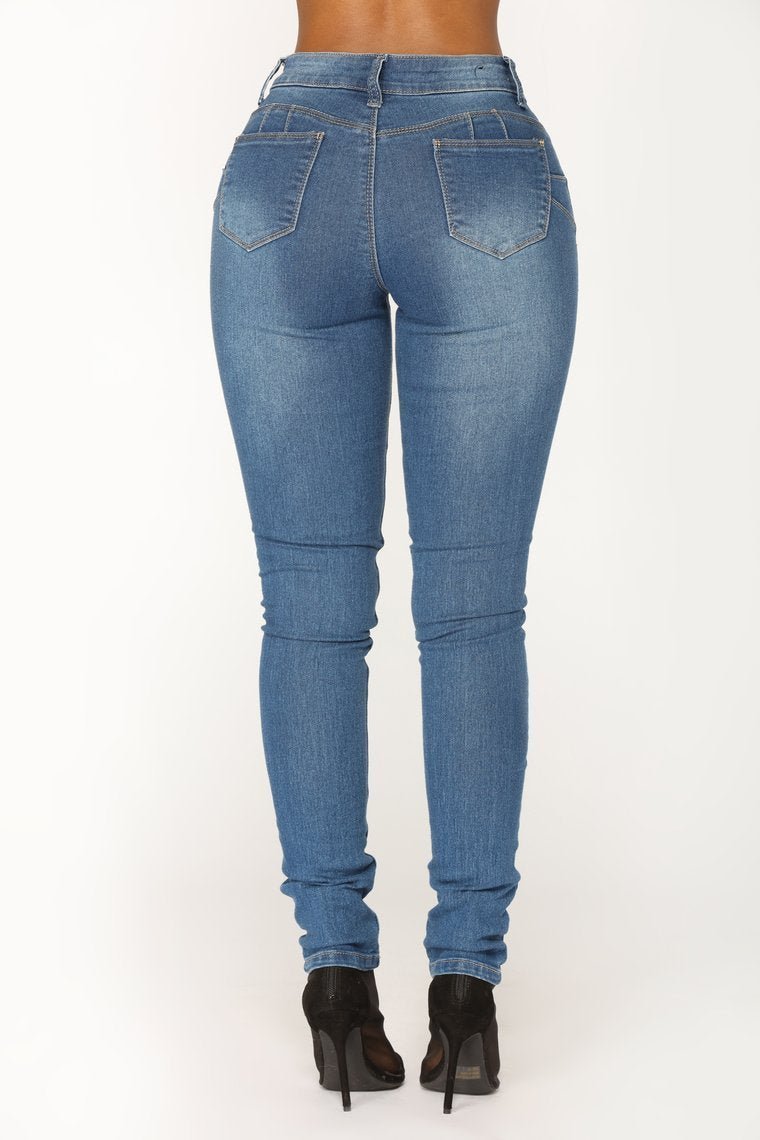 Party Monster Jeans - Medium Blue - jameswhite001