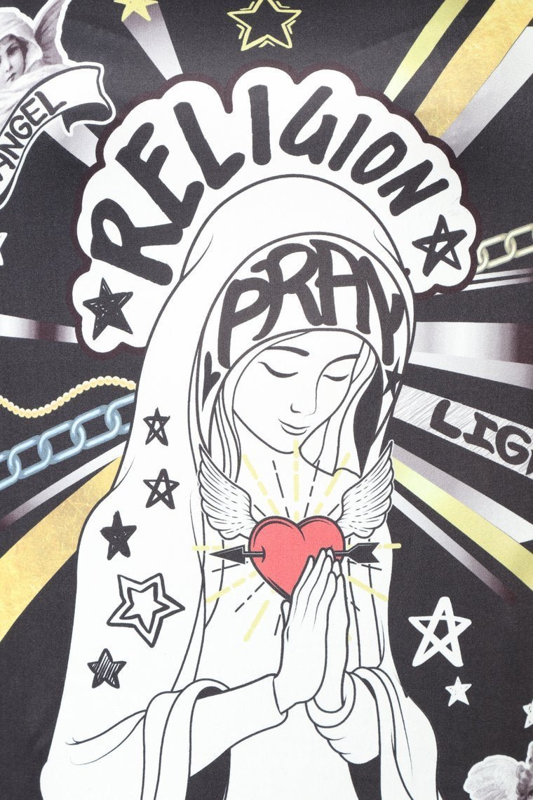 Praying For You Top - Black - jameswhite001