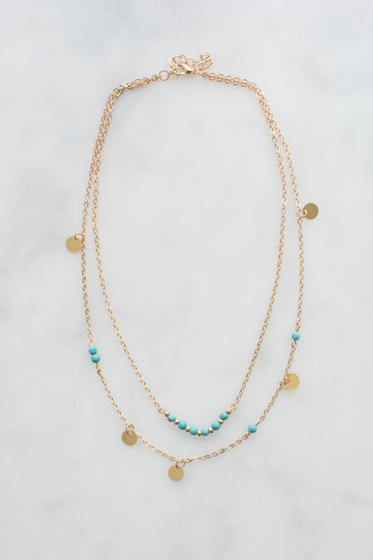Pretty Gold Necklace - jameswhite001