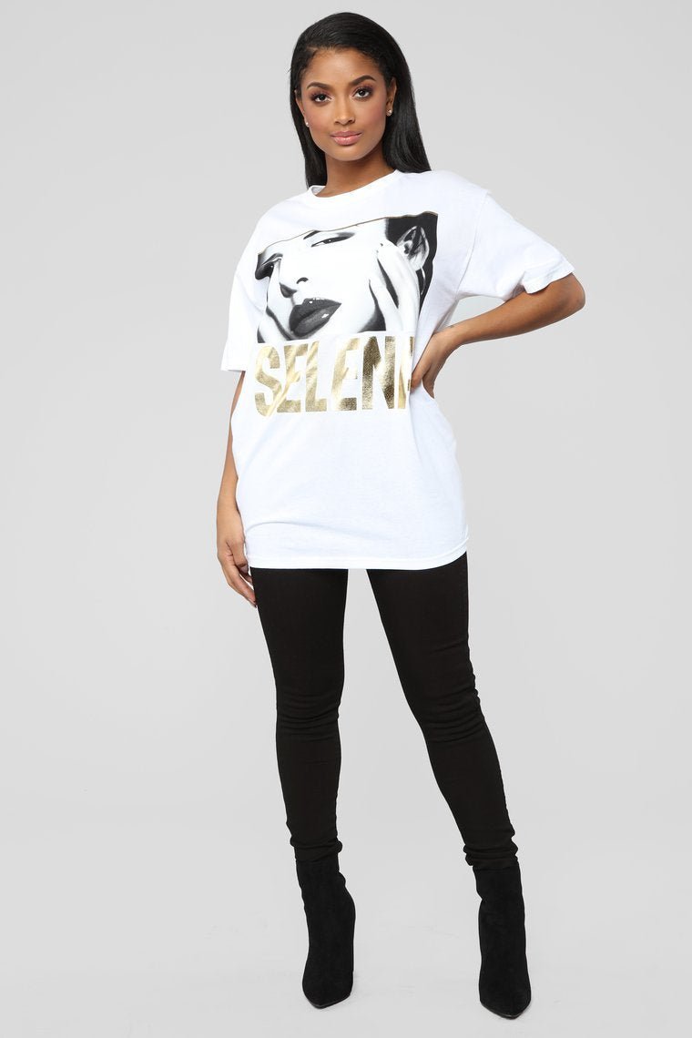 Queen Of Tejano Top - White - jameswhite001