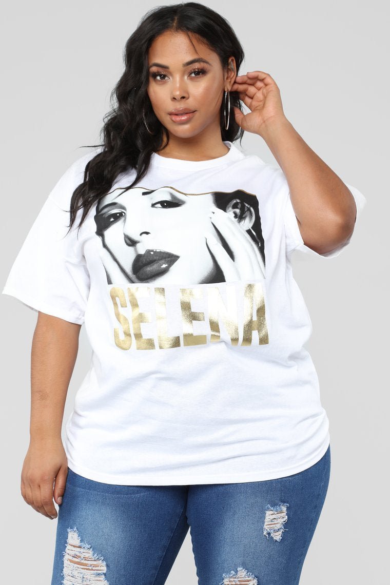 Queen Of Tejano Top - White - jameswhite001