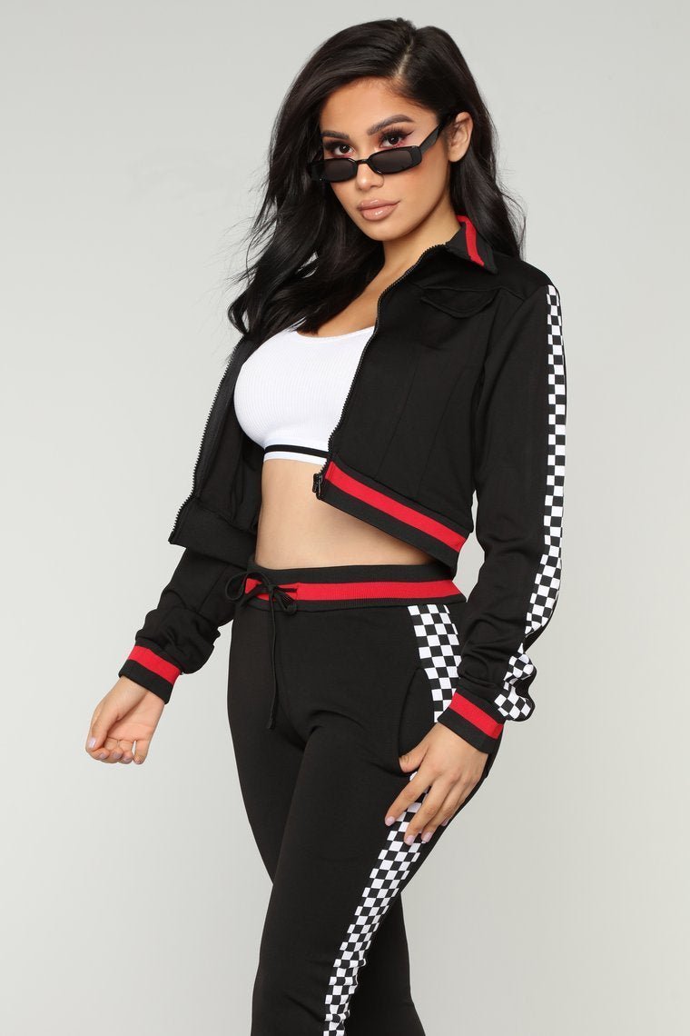 Race Me There Jacket - Black - jameswhite001