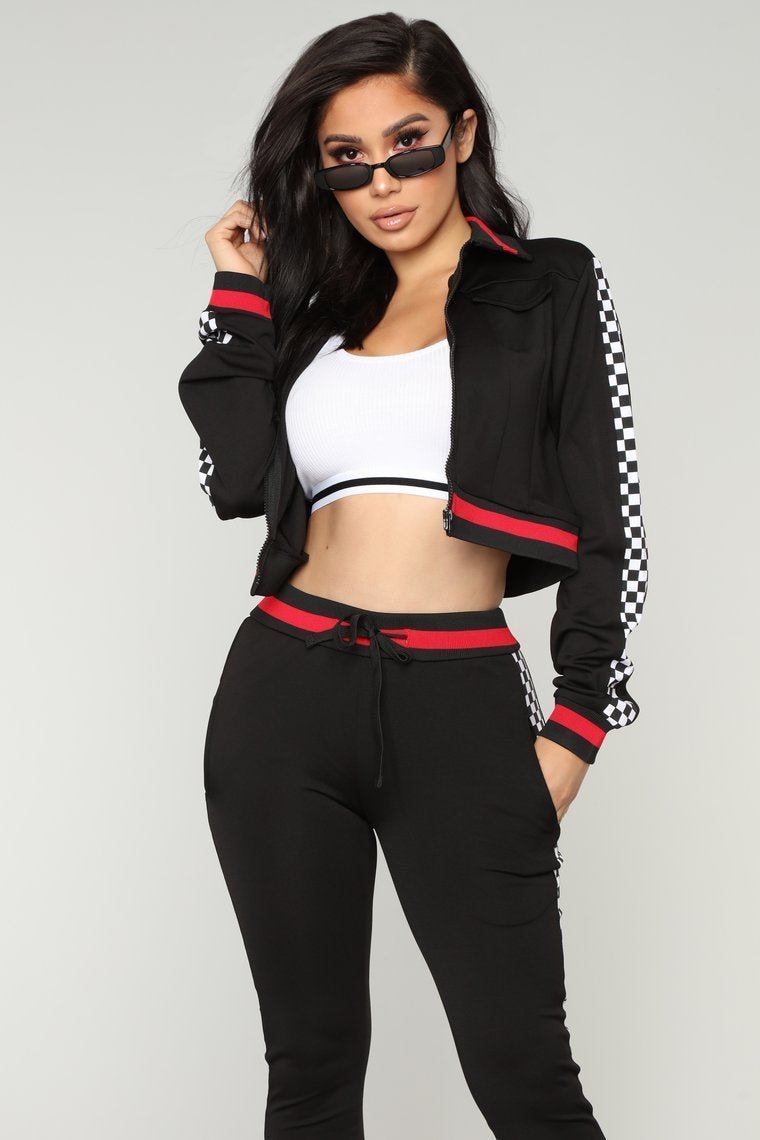Race Me There Jacket - Black - jameswhite001