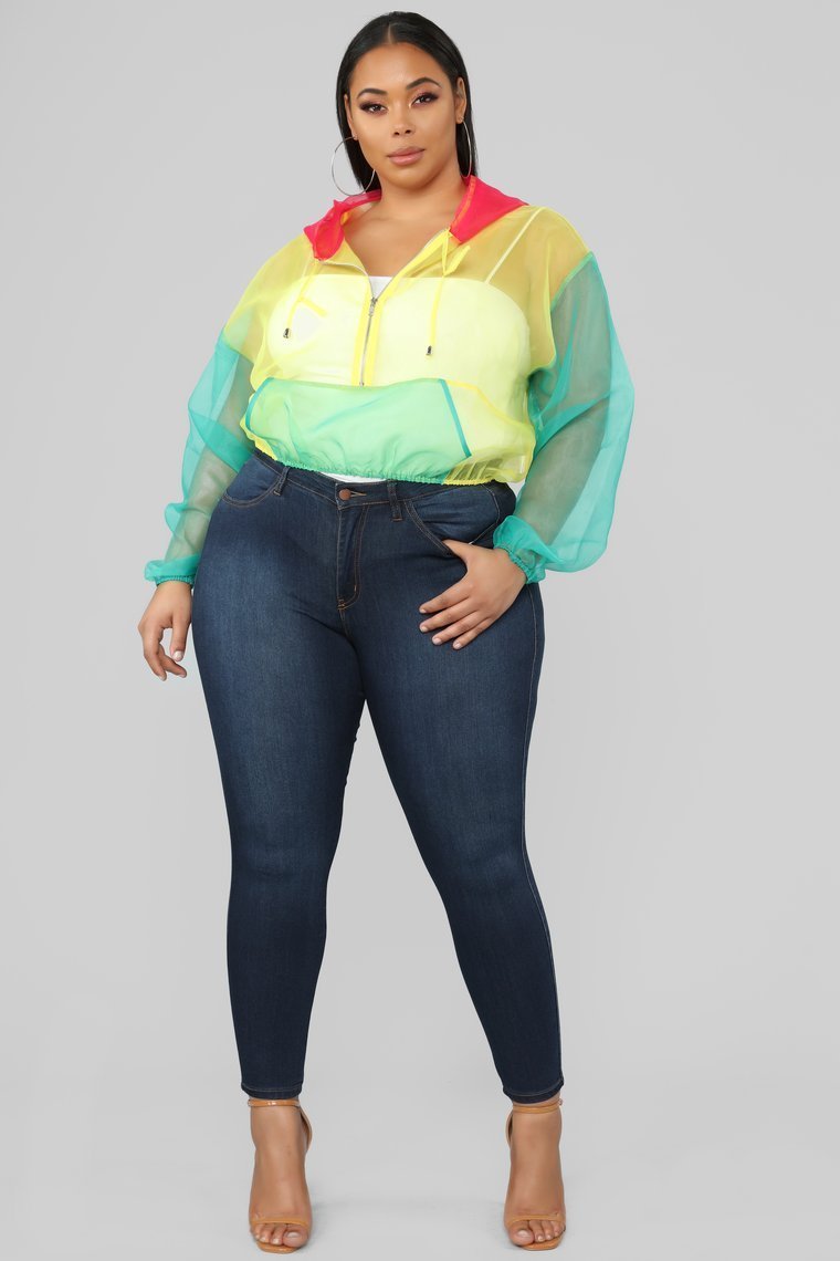 Rainbow Love Jacket - Yellow/Combo - jameswhite001