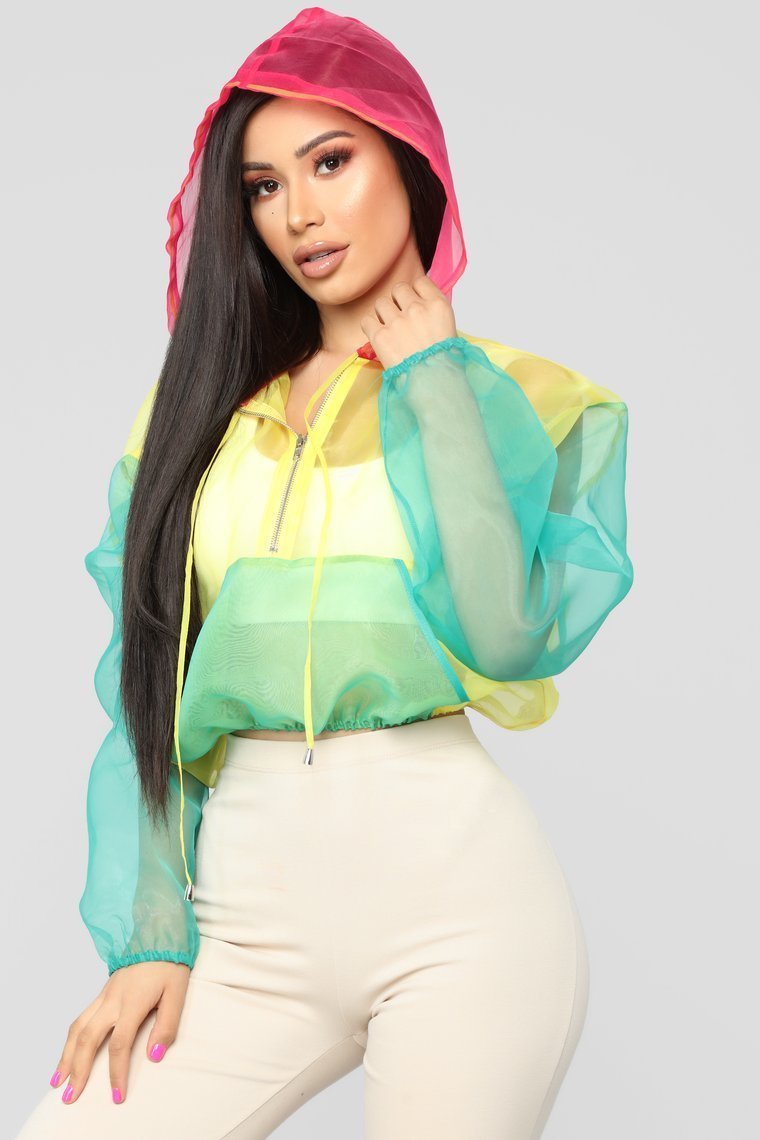 Rainbow Love Jacket - Yellow/Combo - jameswhite001