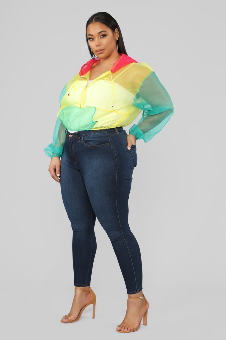 Rainbow Love Jacket - Yellow/Combo - jameswhite001