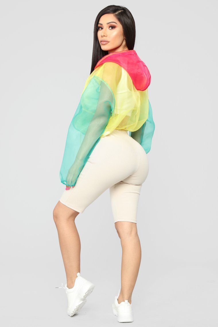 Rainbow Love Jacket - Yellow/Combo - jameswhite001