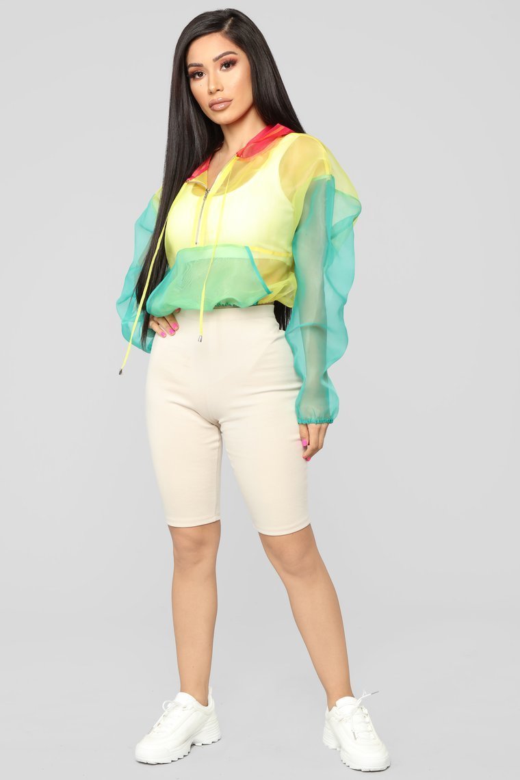 Rainbow Love Jacket - Yellow/Combo - jameswhite001