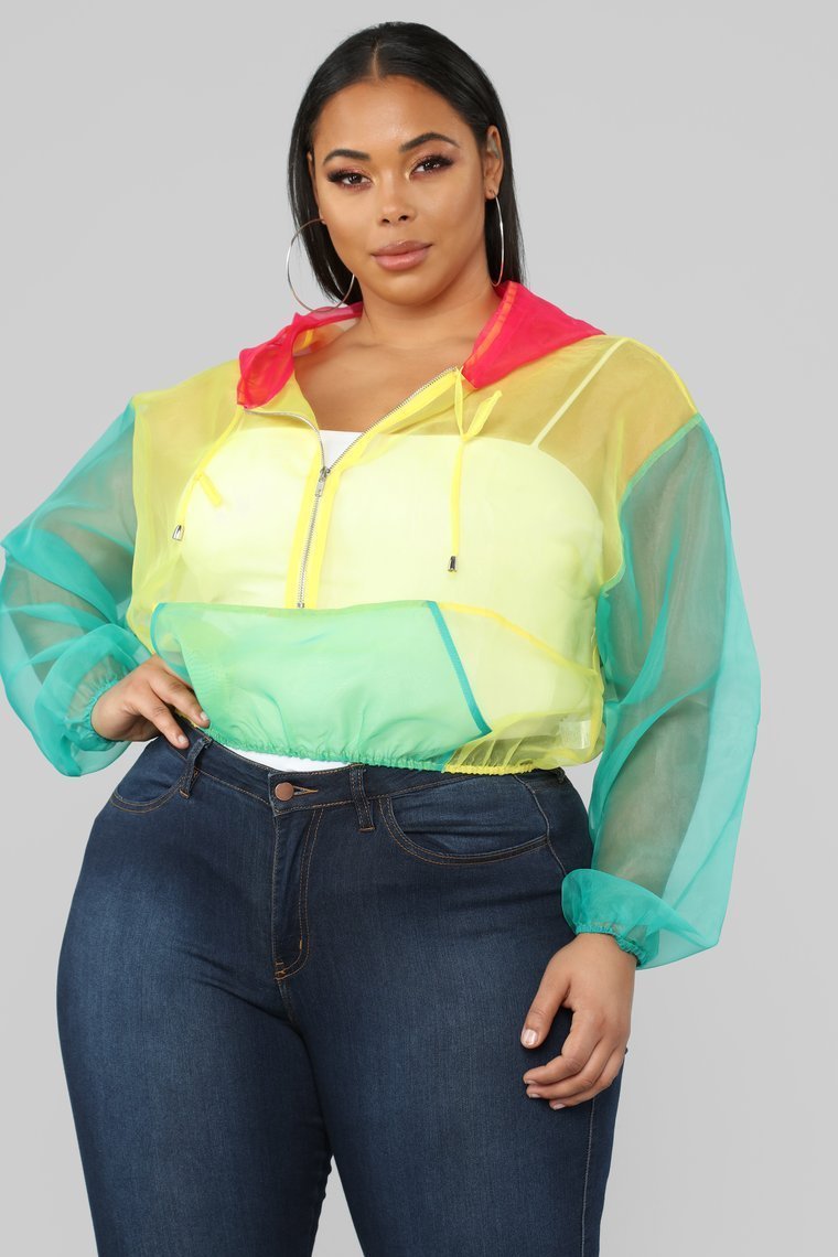 Rainbow Love Jacket - Yellow/Combo - jameswhite001