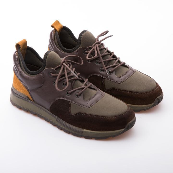 RALPH - KHAKI & BROWN - NEOPRENE & LEATHER - jameswhite001