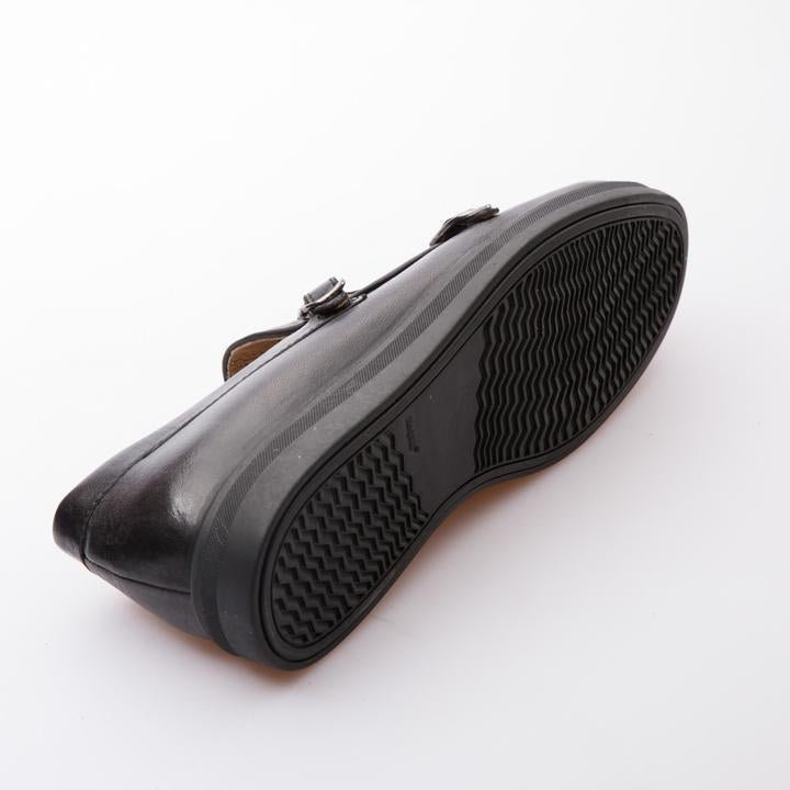 RAVEN - BLACK - CALF LEATHER - jameswhite001