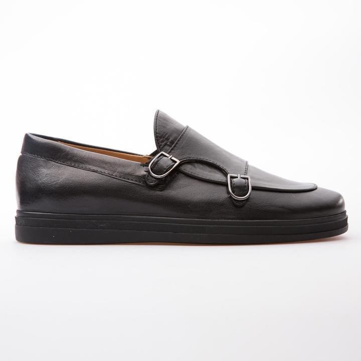 RAVEN - BLACK - CALF LEATHER - jameswhite001