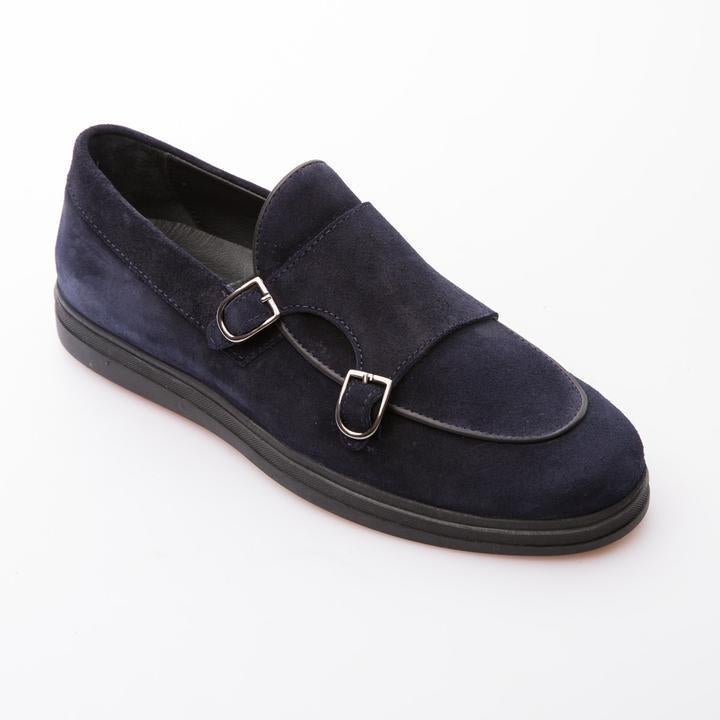RAVEN - DARK BLUE - WAXY SUEDE - jameswhite001