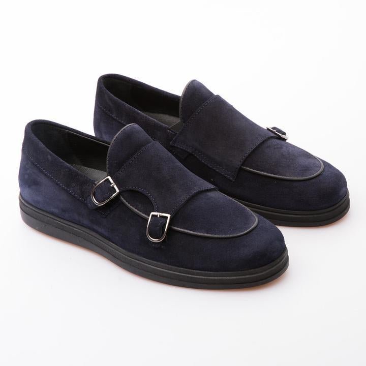 RAVEN - DARK BLUE - WAXY SUEDE - jameswhite001