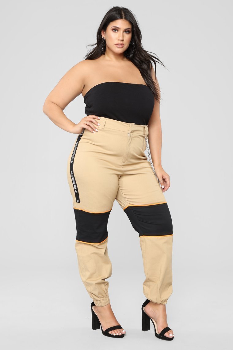 Really Try It Cargo Pants - Khaki - jameswhite001