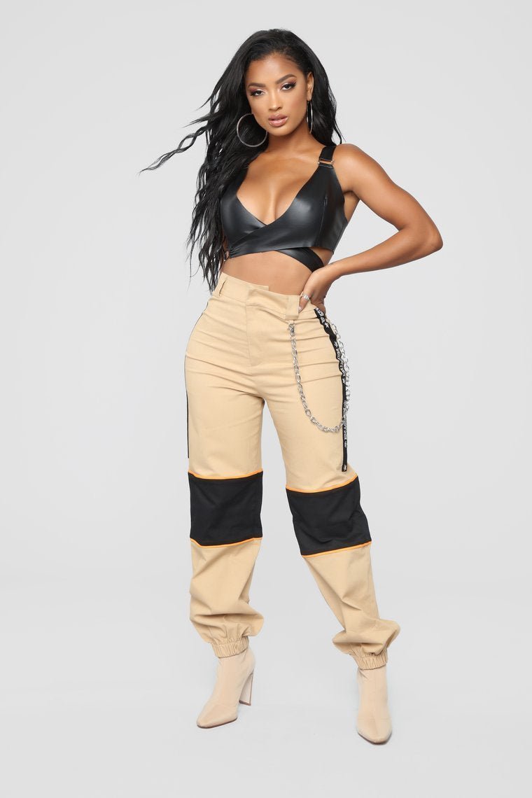 Really Try It Cargo Pants - Khaki - jameswhite001