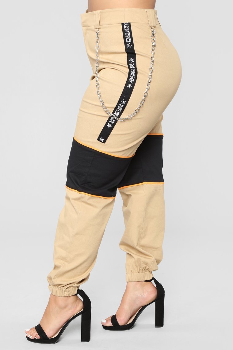 Really Try It Cargo Pants - Khaki - jameswhite001