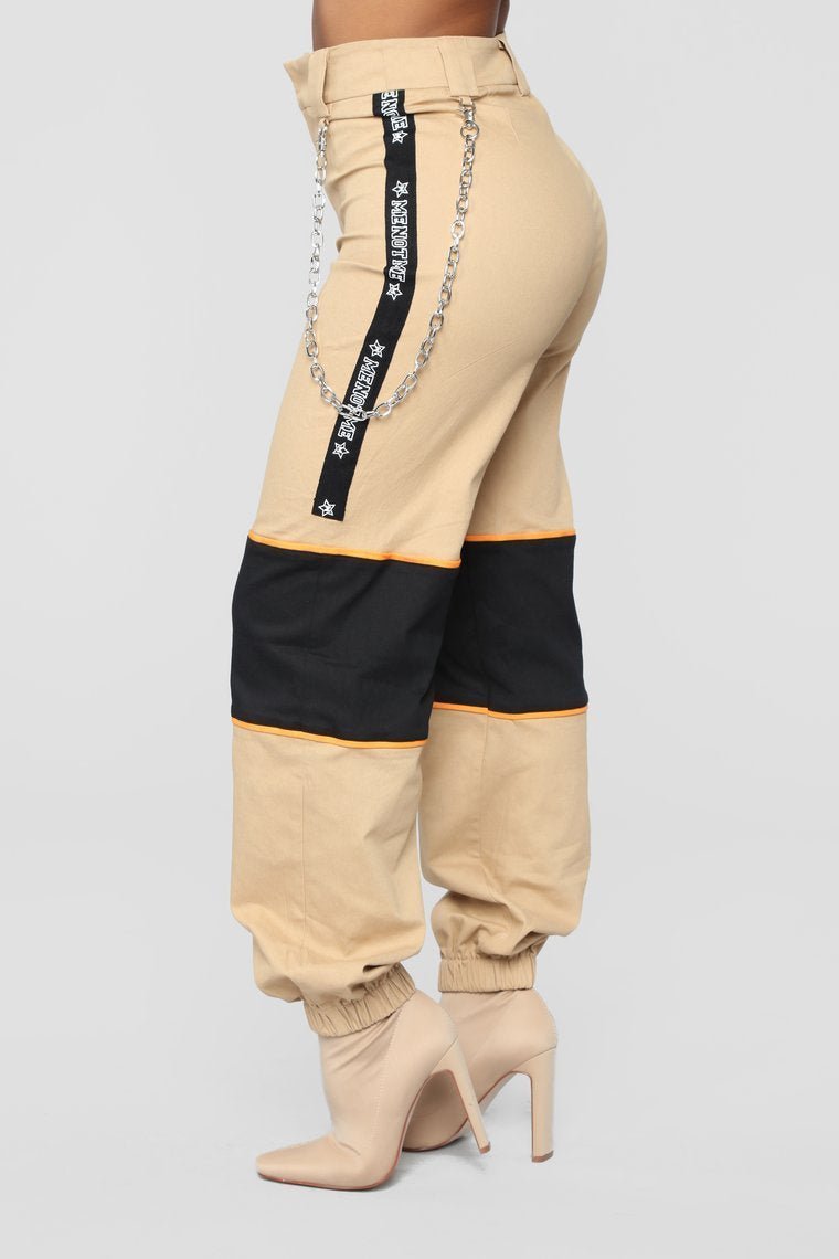 Really Try It Cargo Pants - Khaki - jameswhite001