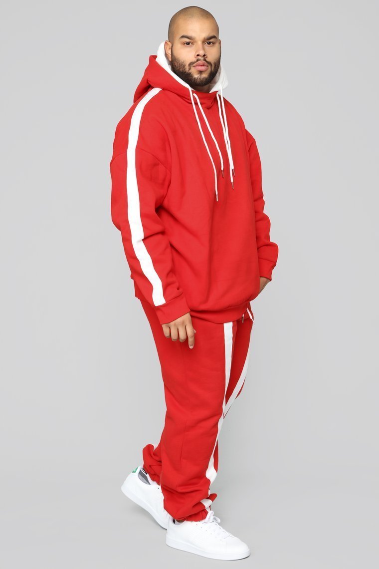 Redemption Hoodie - Red/White - jameswhite001