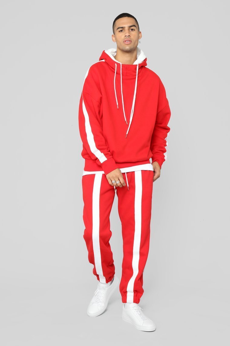 Redemption Hoodie - Red/White - jameswhite001