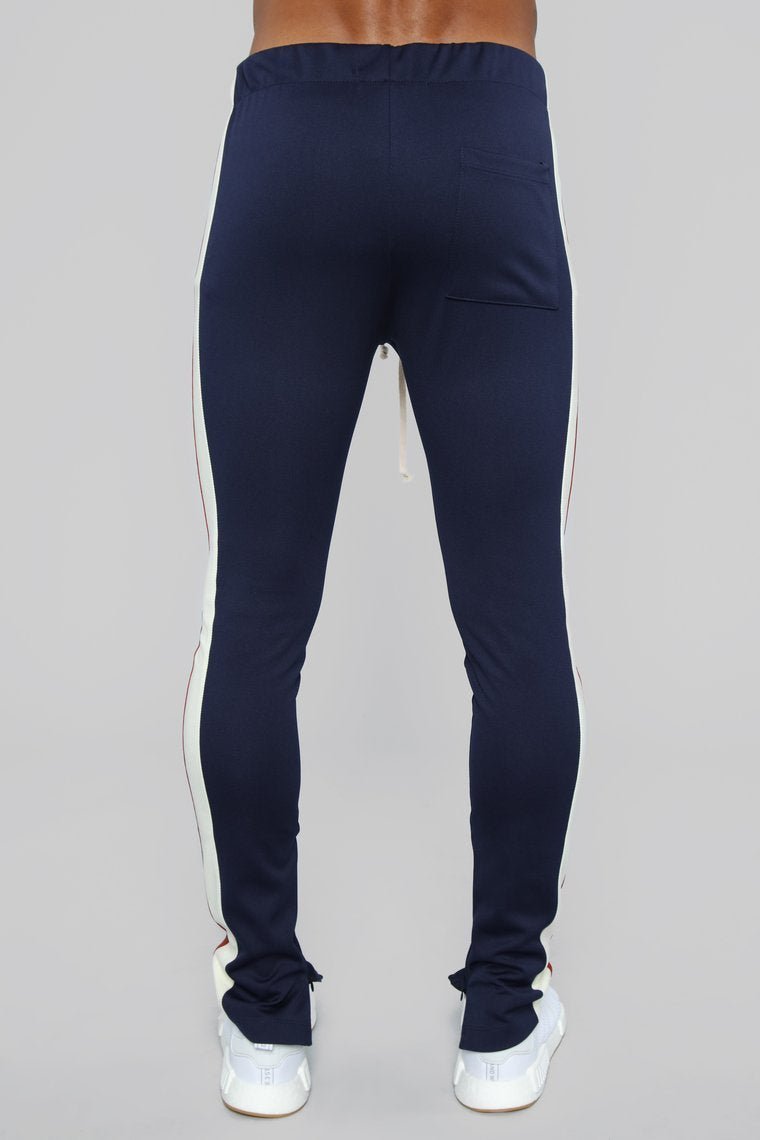 Retro V2 Track Pants - Navy/Combo - jameswhite001