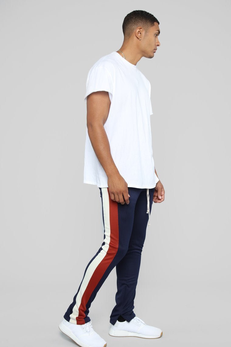 Retro V2 Track Pants - Navy/Combo - jameswhite001