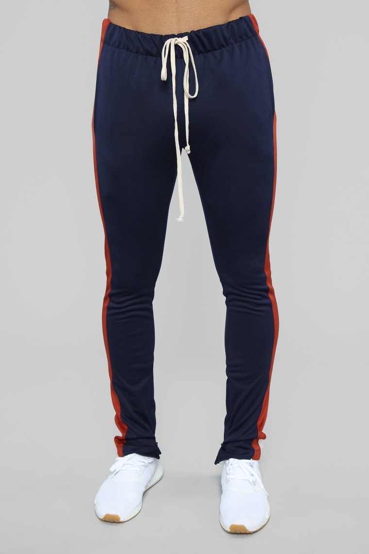 Retro V2 Track Pants - Navy/Combo - jameswhite001