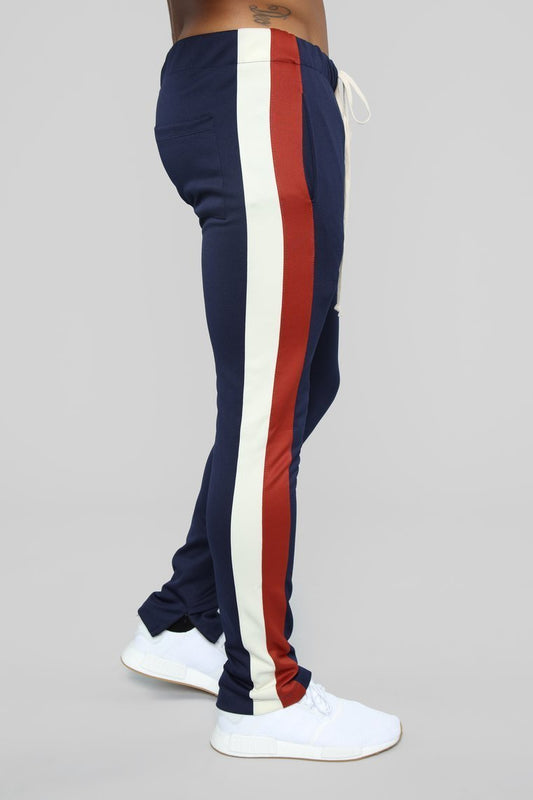 Retro V2 Track Pants - Navy/Combo - jameswhite001