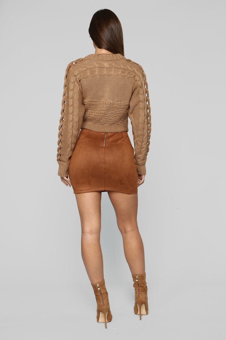 Right For Me Cardigan - Mocha - jameswhite001