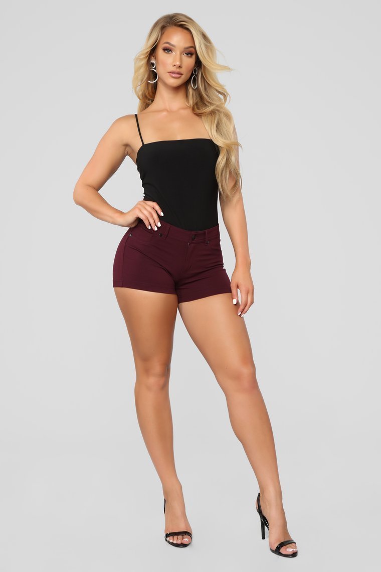 Riley Shorts - Plum - jameswhite001
