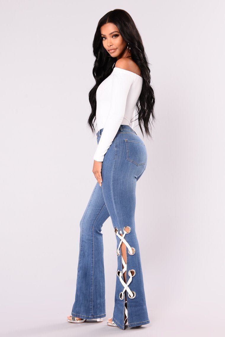 Ring My Bell Bottom Jeans - Medium - jameswhite001