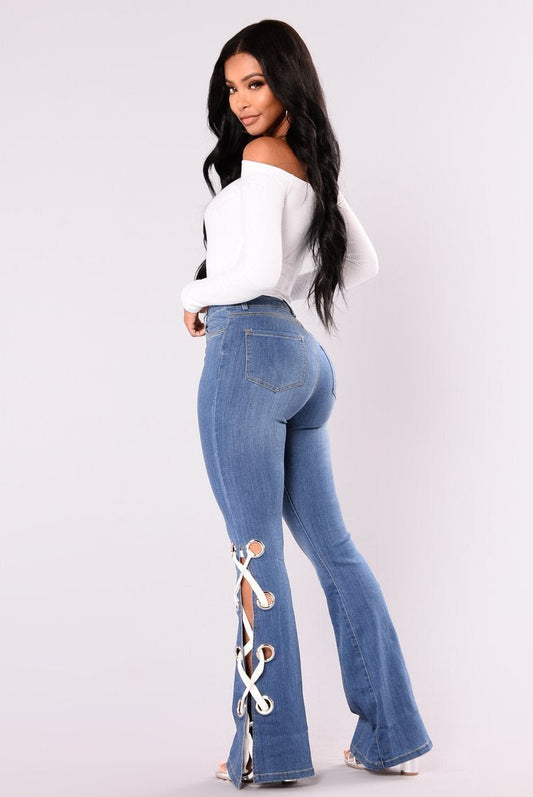 Ring My Bell Bottom Jeans - Medium - jameswhite001