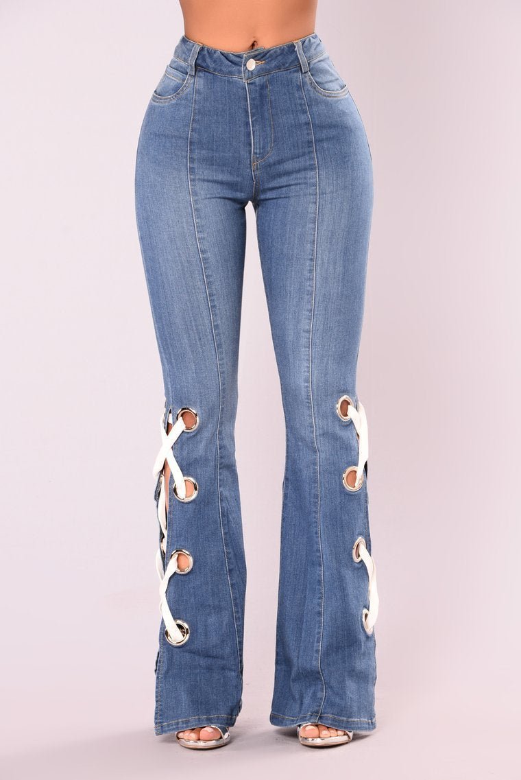 Ring My Bell Bottom Jeans - Medium - jameswhite001